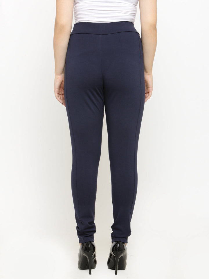 plusS Navy Blue Jeggings