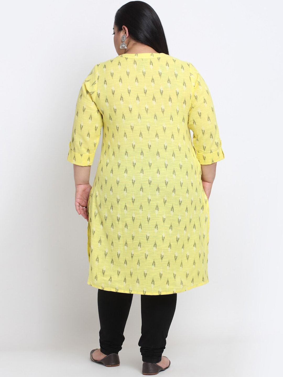 plusS Ethnic Motifs Printed Kurta