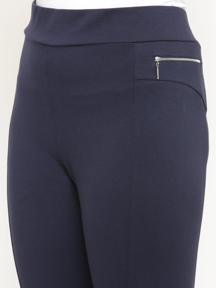 plusS Navy Blue Jeggings