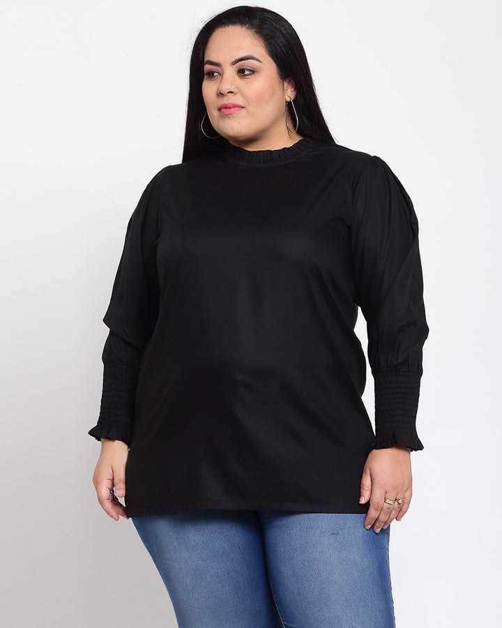 plusS Black Regular Top