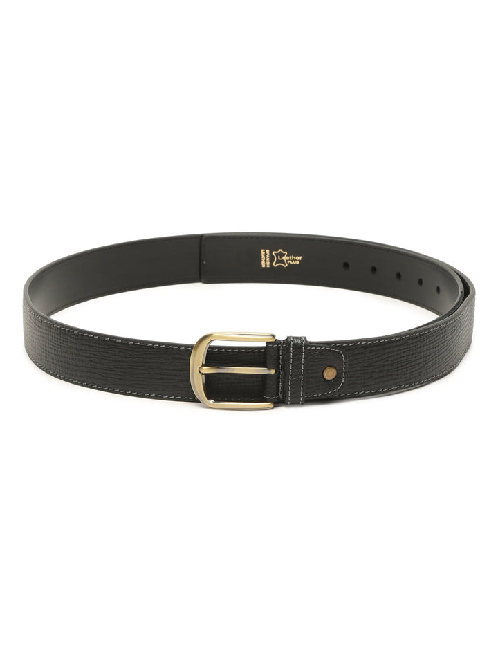 Men Black Formal Belt