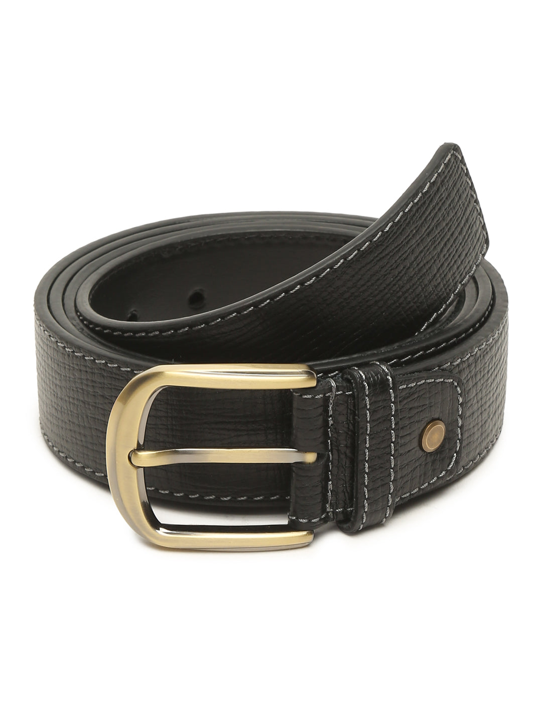 Men Black Formal Belt