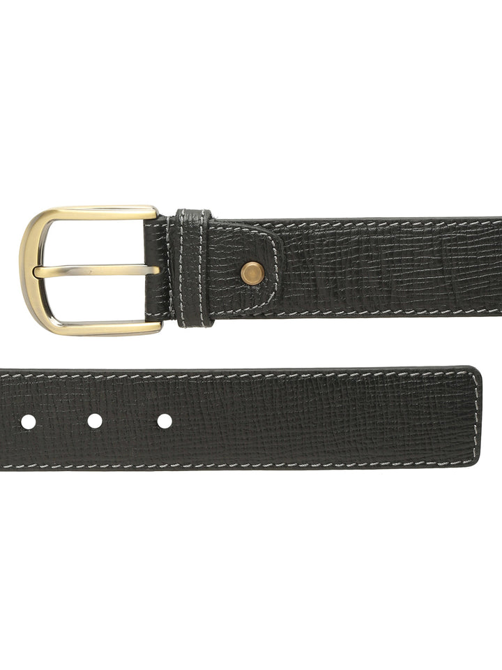 Men Black Formal Belt