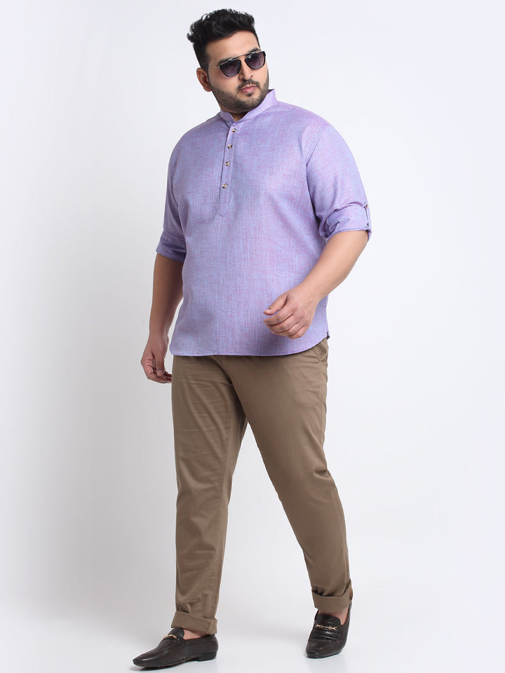 Men Plus size Cotton Kurta