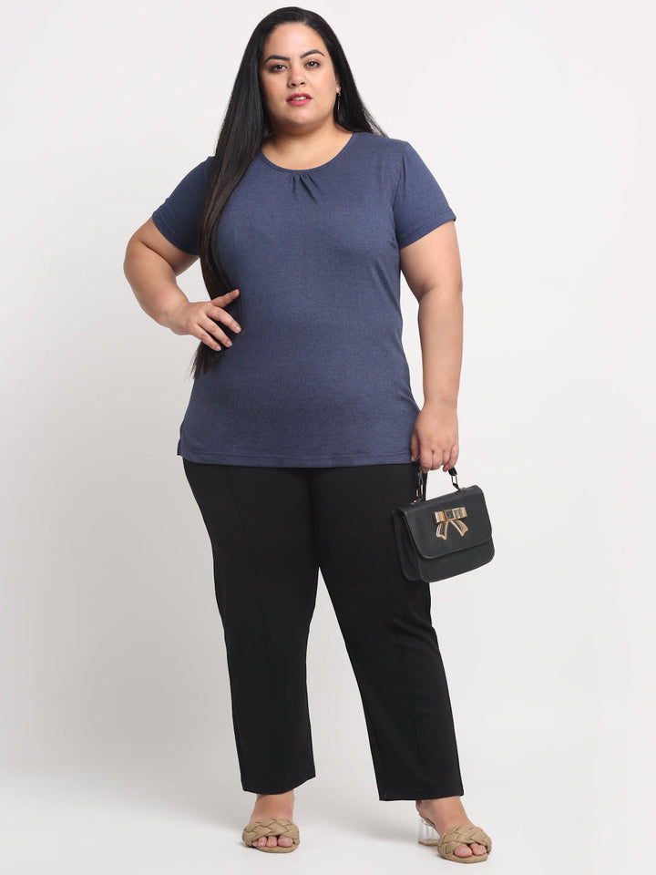 Women Plus Size Black Jeggings