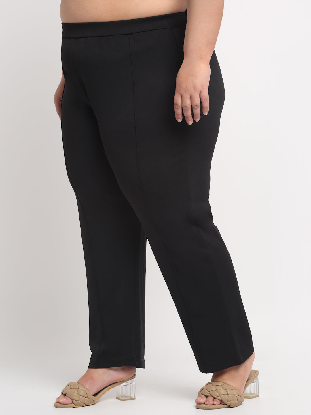 Women Plus Size Black Jeggings