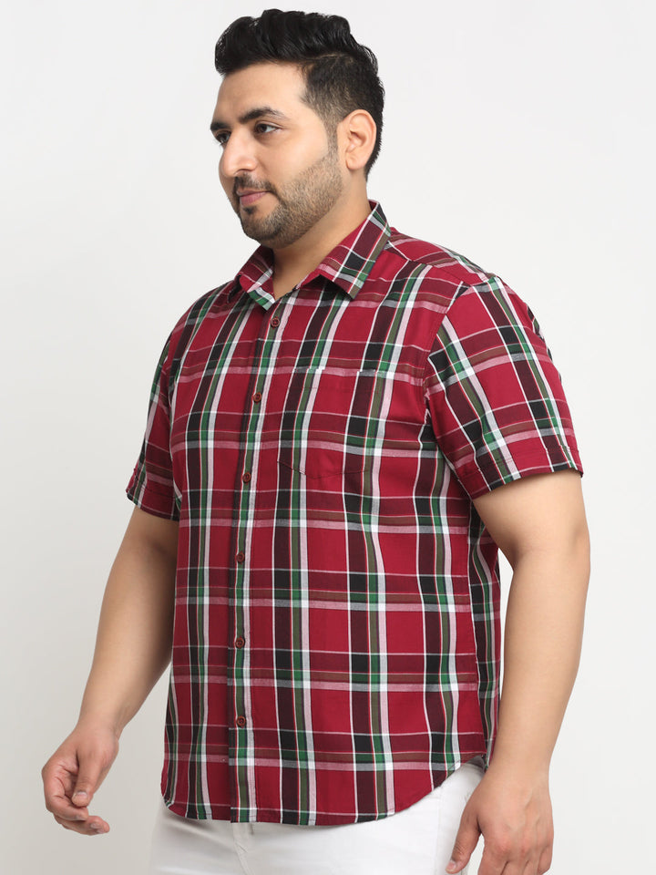 Tartan Checks Checked Cotton Casual Shirt