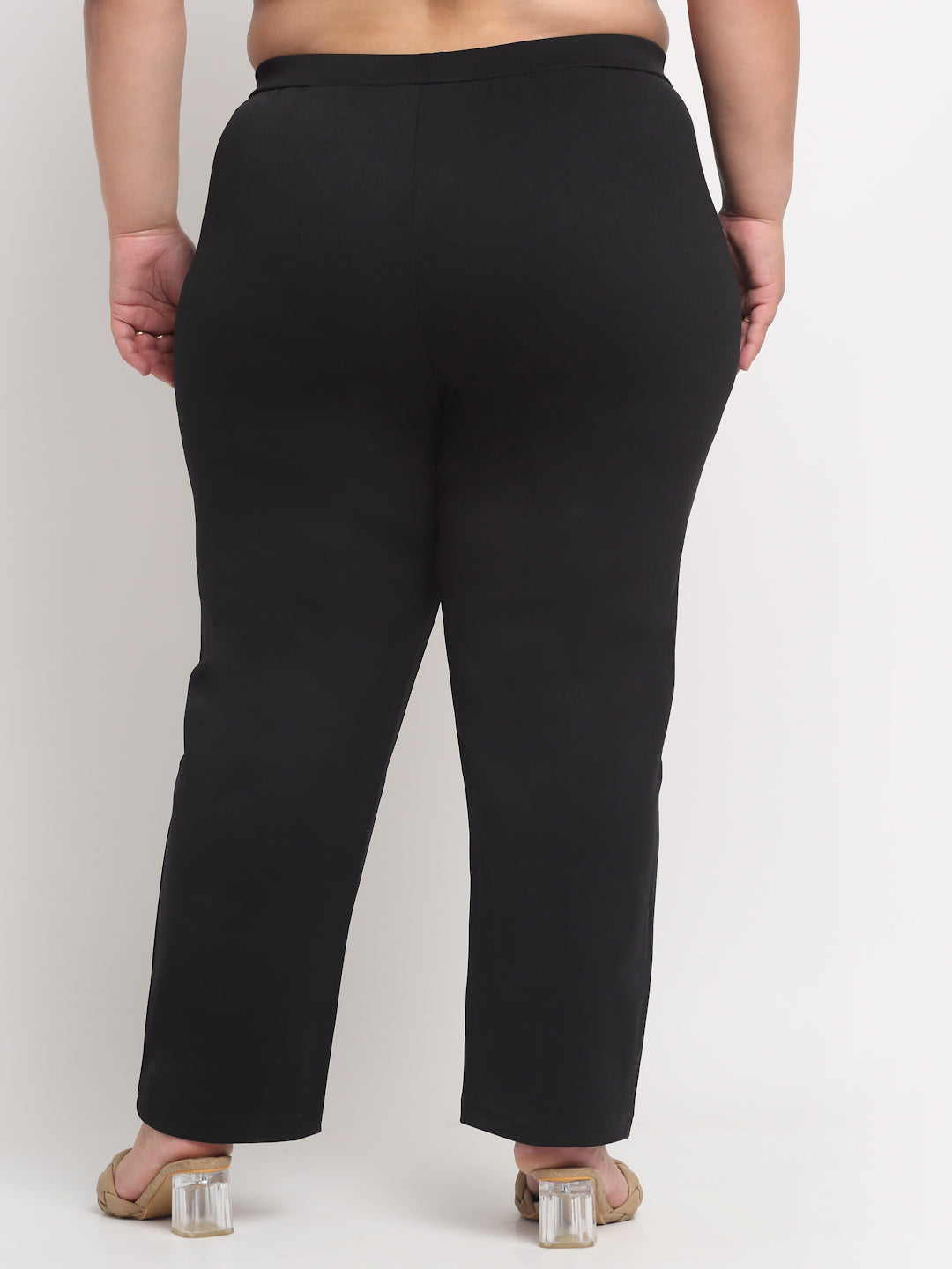 Women Plus Size Black Jeggings