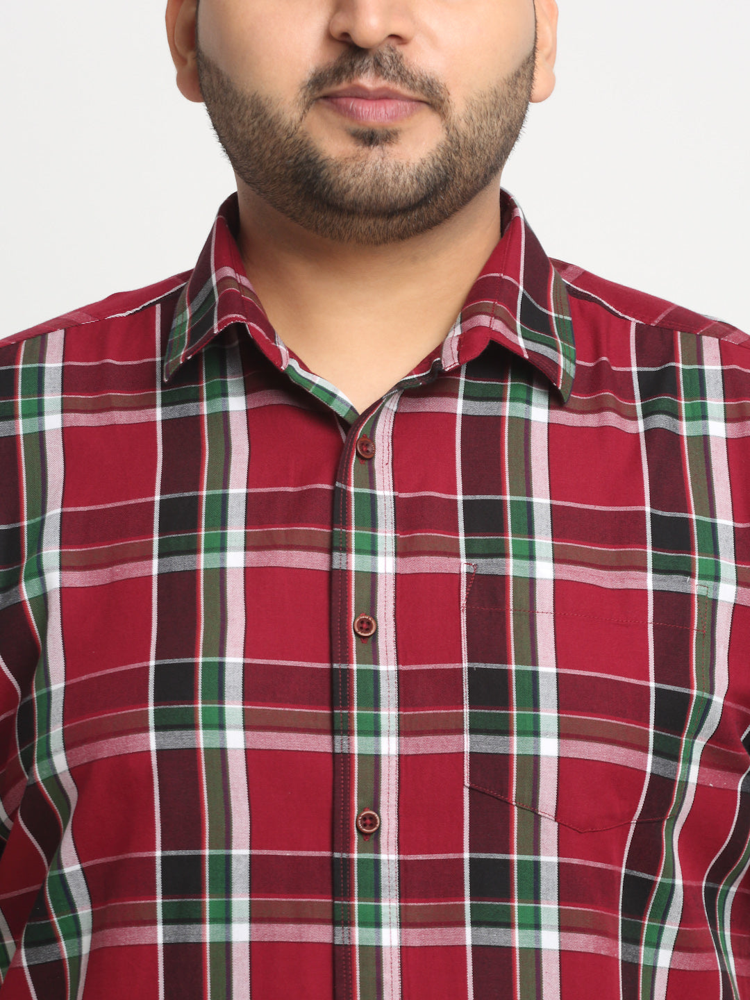 Tartan Checks Checked Cotton Casual Shirt