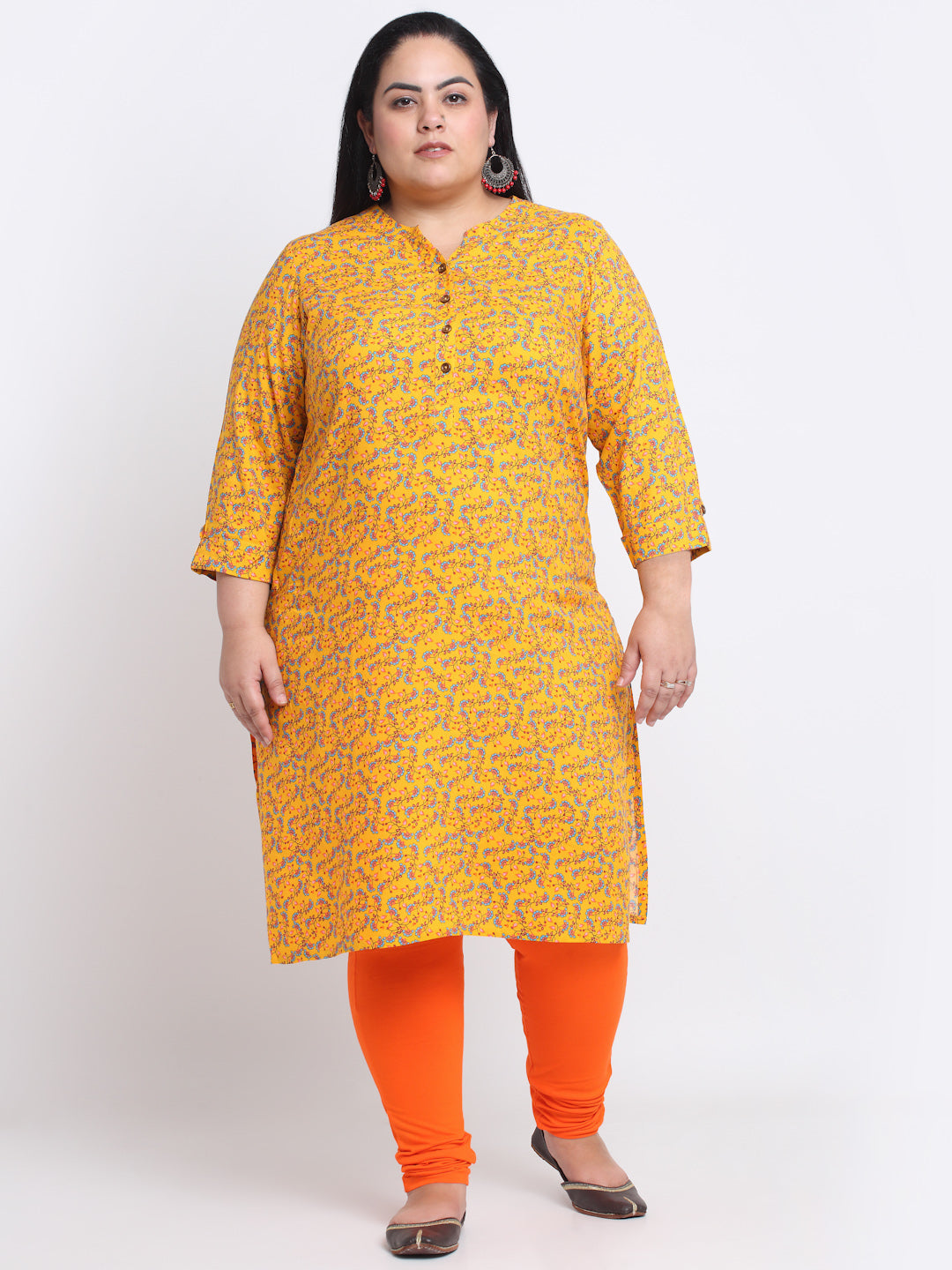 Floral Printed Kurta