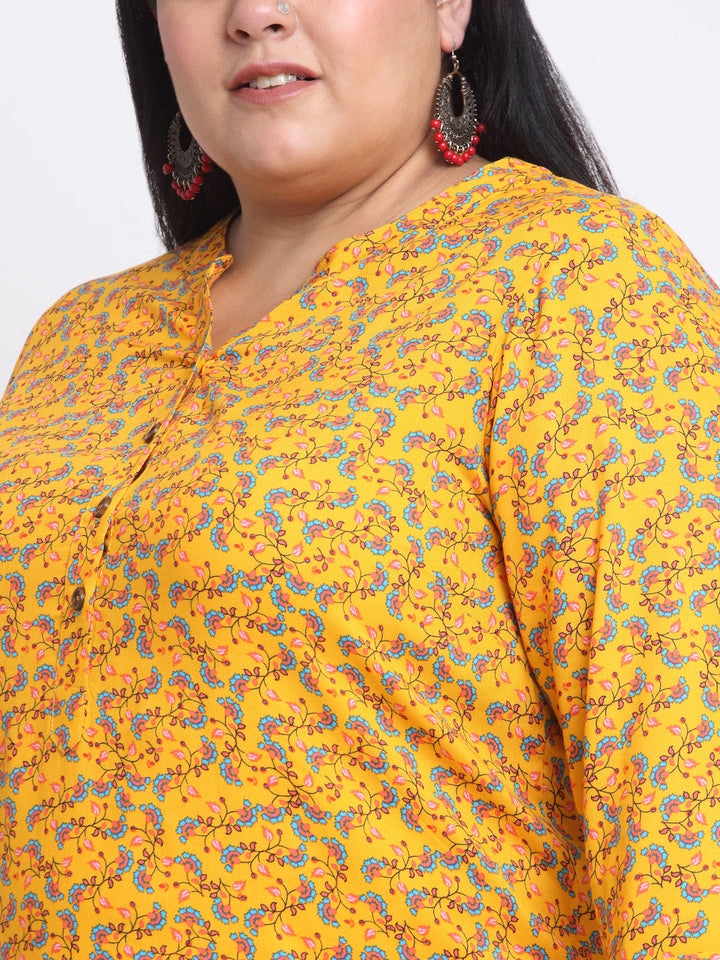 Floral Printed Kurta