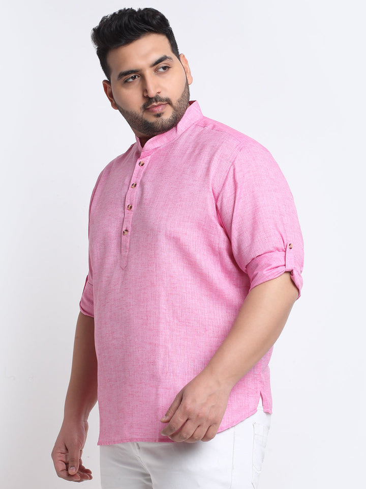 Men Plus Size Cotton Kurta