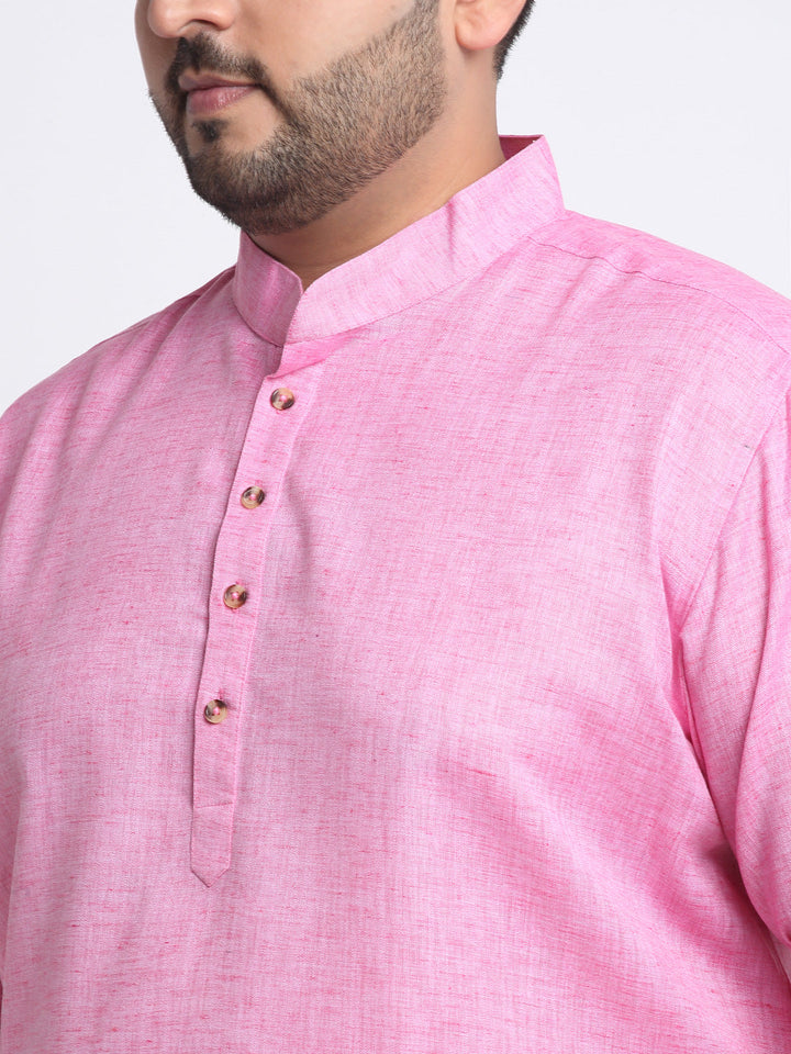 Men Plus Size Cotton Kurta