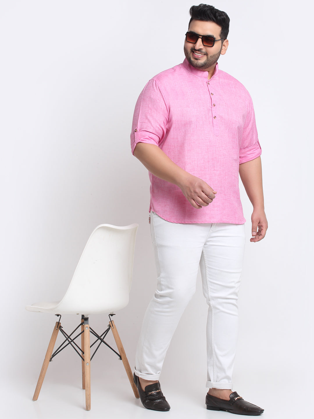 Men Plus Size Cotton Kurta