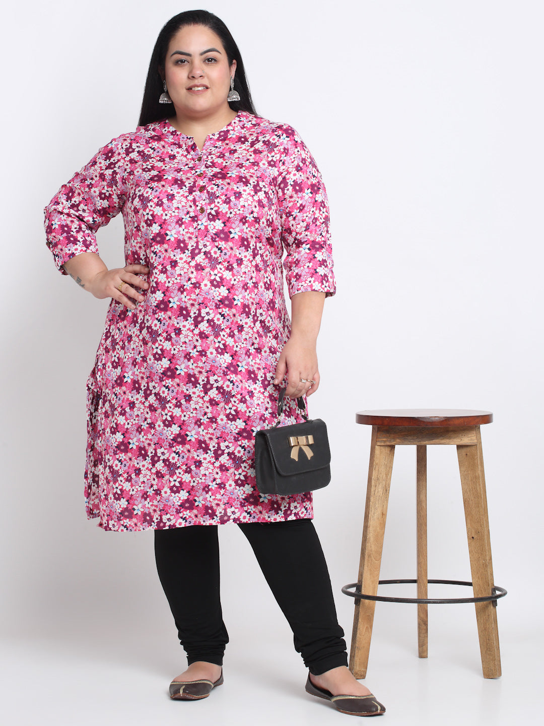 Floral Printed Kurta