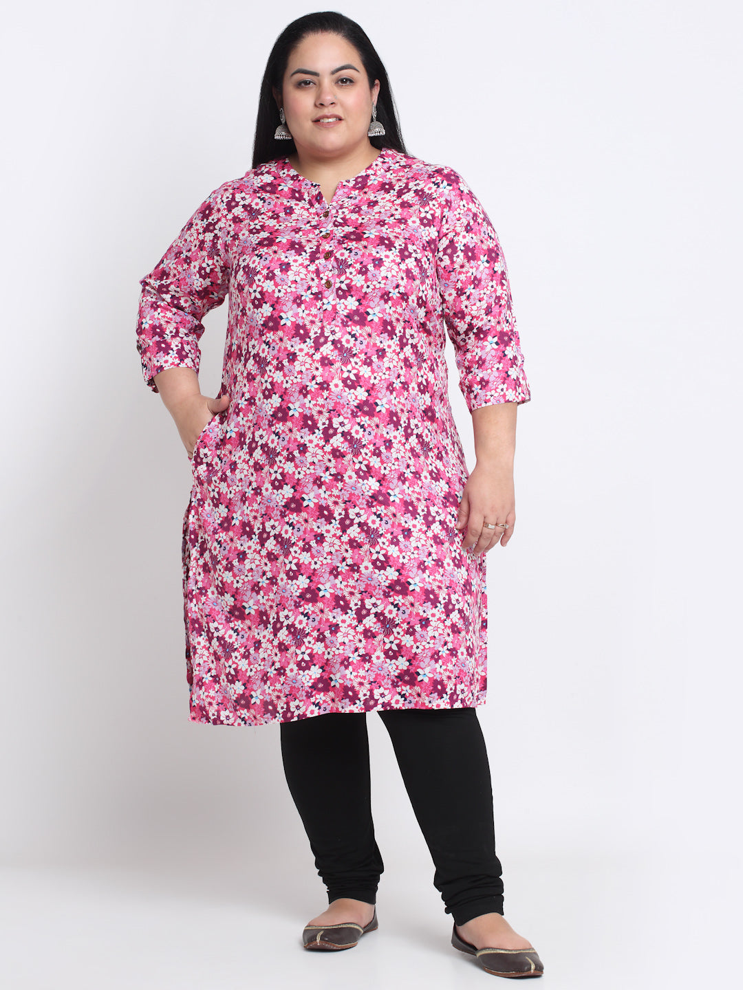 Floral Printed Kurta