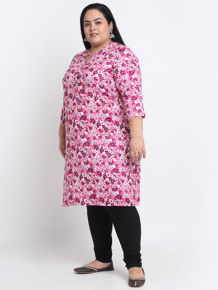 Floral Printed Kurta