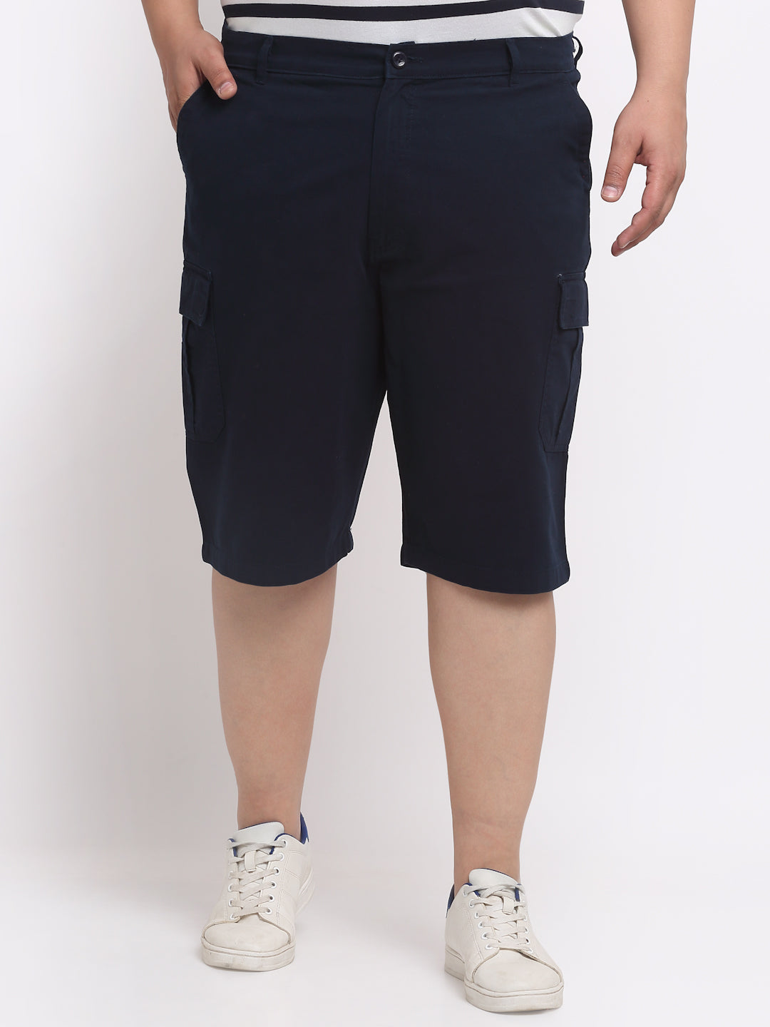 Mens plus discount size cargo shorts