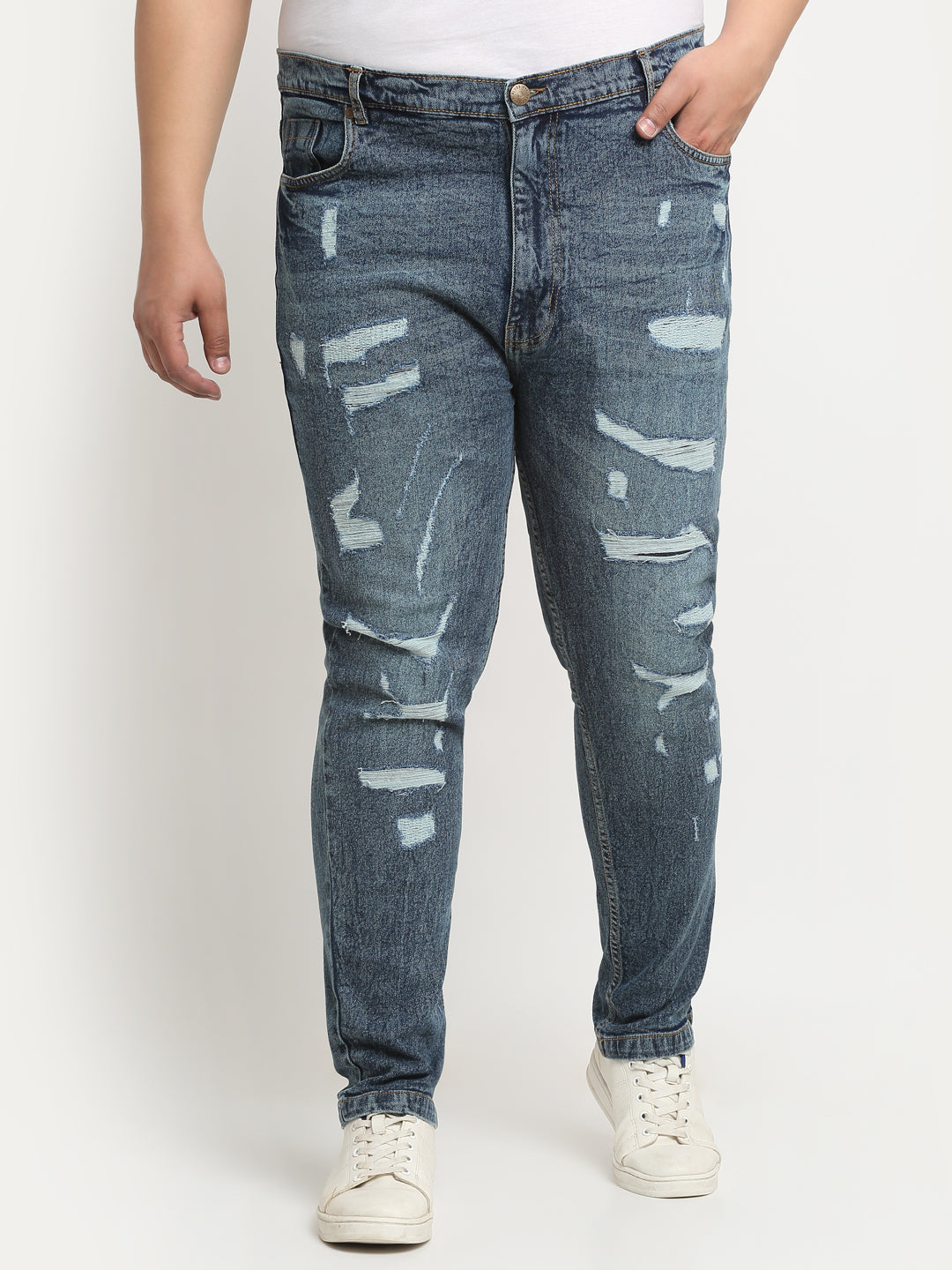 Non stretchable store jeans for mens