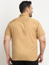 plusS Men Casual Cotton Shirt