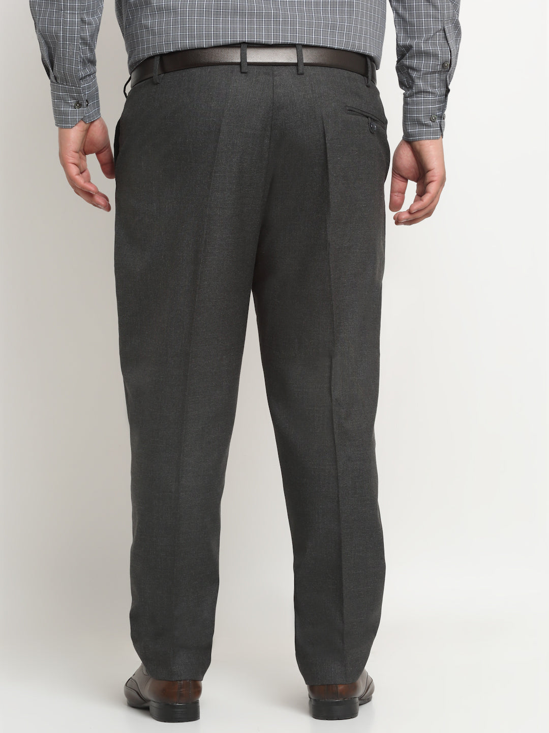Buy Charcoal Grey Trousers & Pants for Men by JOHN PLAYERS Online | Ajio.com
