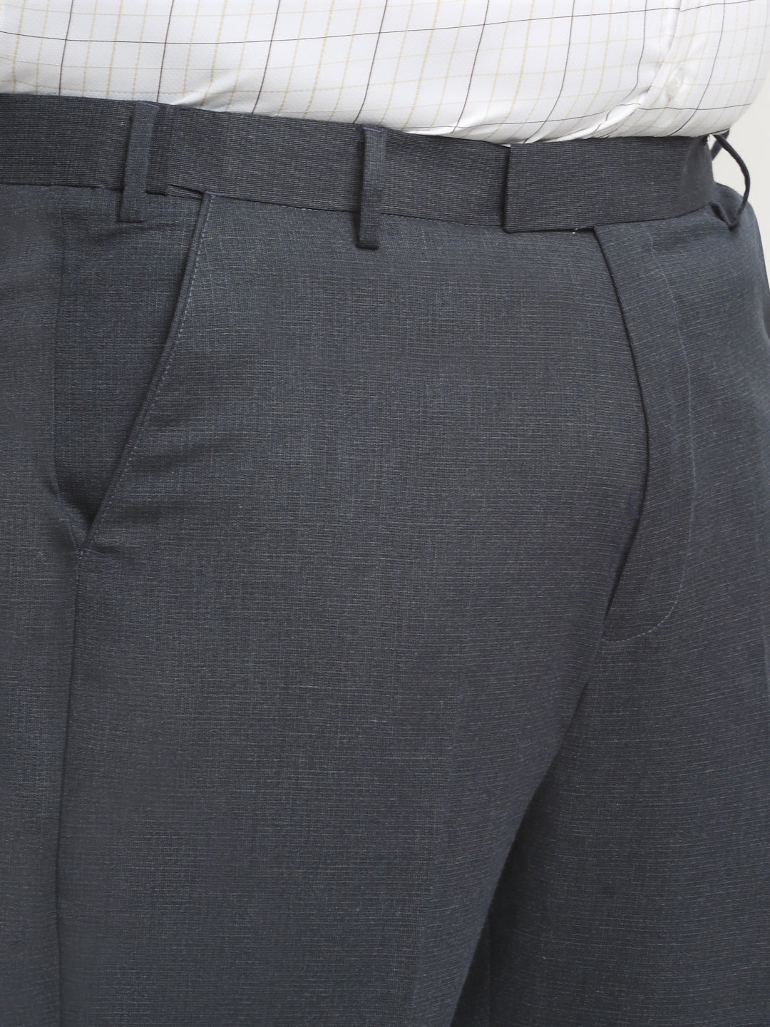 Charcoal Fashion Men's Regular Fit Solid Black Formal Trousers –  CharcoalFashionIndia