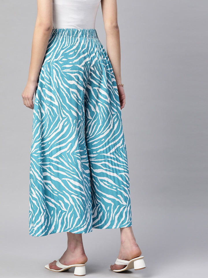 plusS Women Printed Palazzos