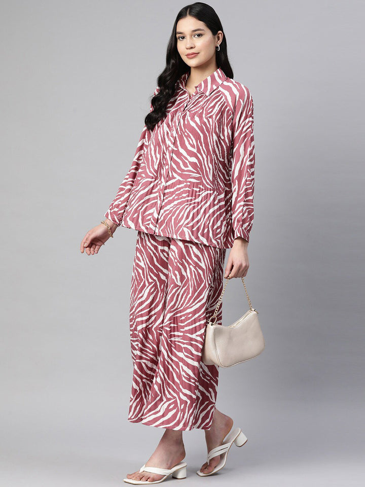 plusS Women Animal Printed Palazzos