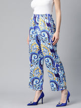 plusS Floral Printed Palazzos