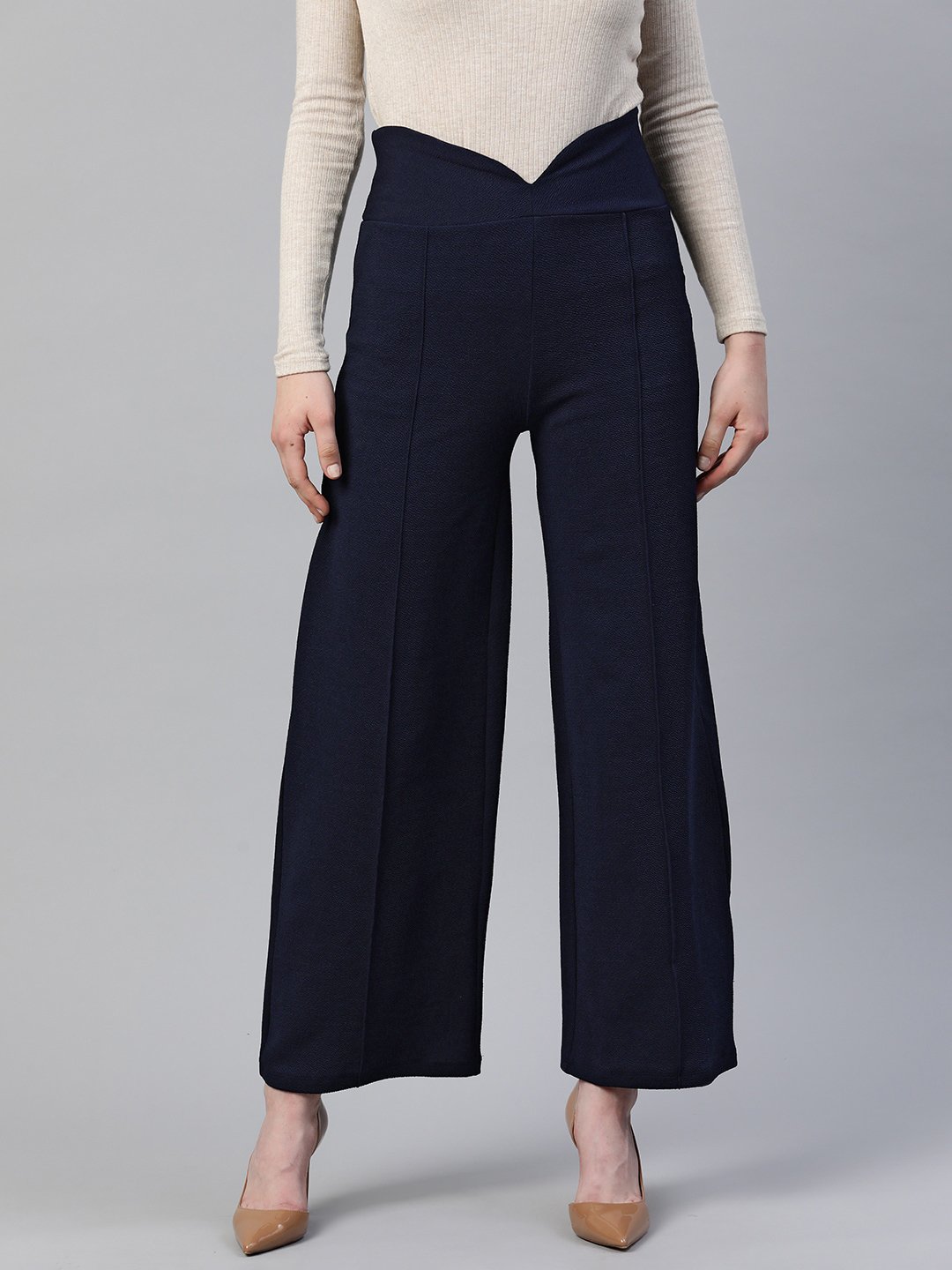 Formal Pleated Trousers - Buy Formal Pleated Trousers online in India