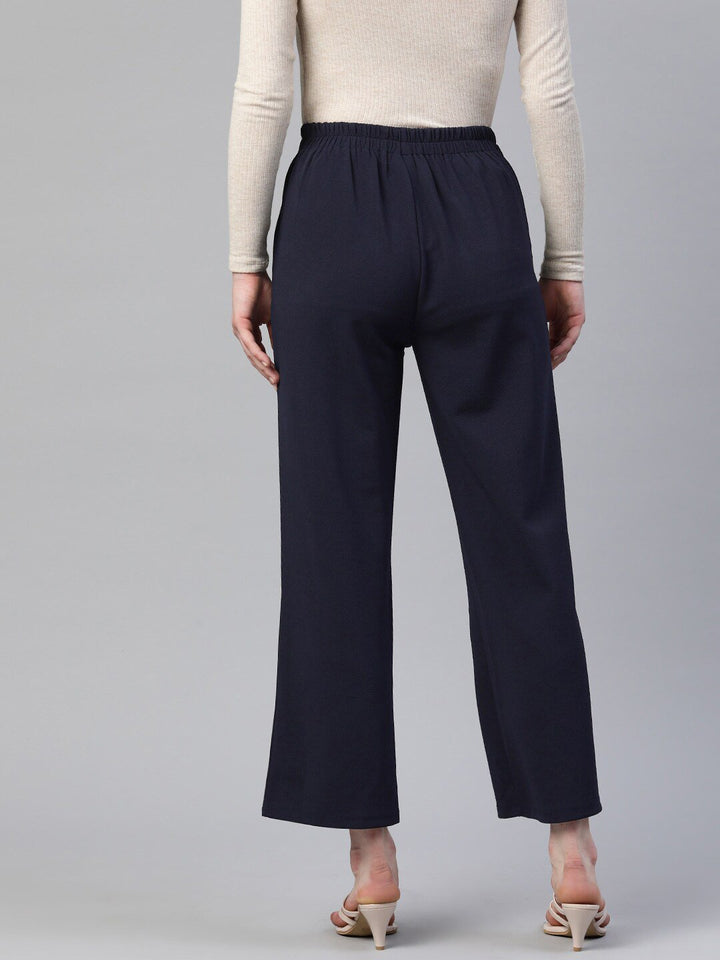 plusS Women Cropped Trousers