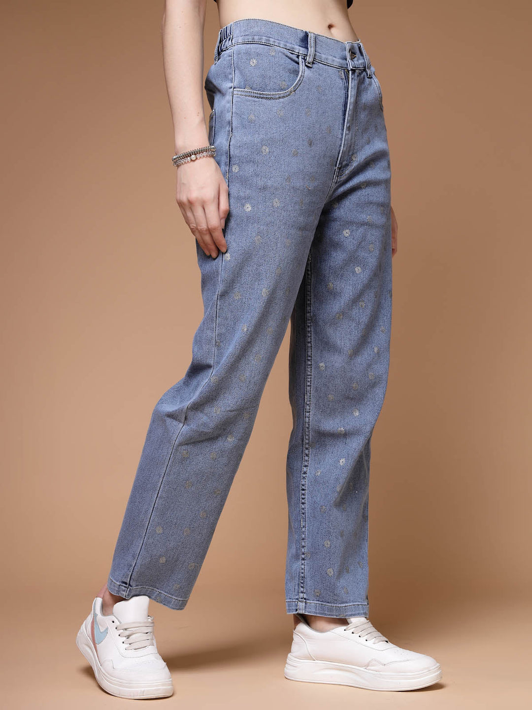 Women Mid-Rise Clean Look Stretchable Jeans