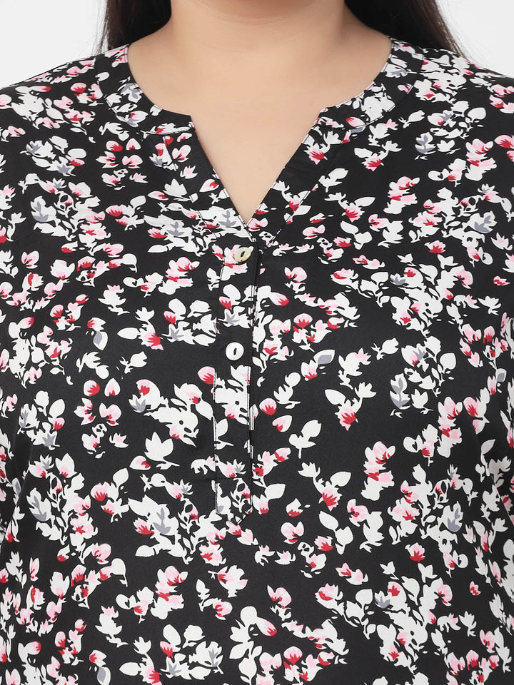 Floral Printed Casual Top