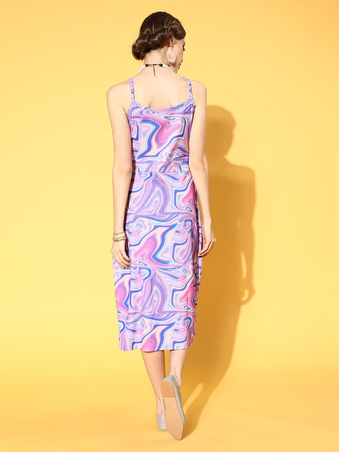 plusS Multicoloured A-Line Dress