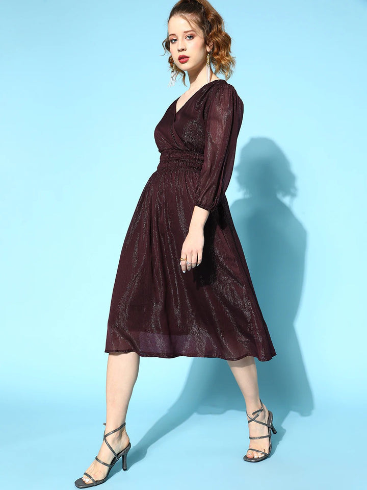 PlusS Brown Dress