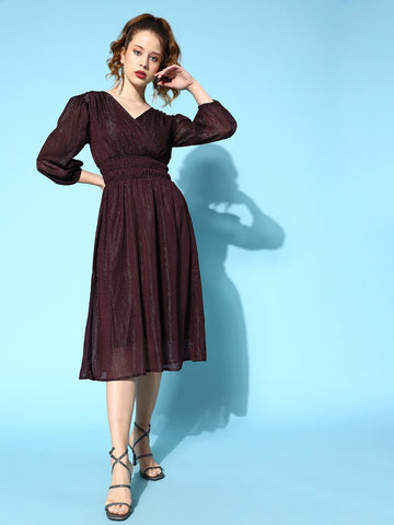 PlusS Brown Dress